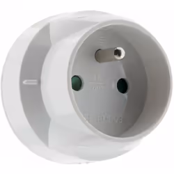 Caractéristiques de l'adaptateur transformateur électrique mâle vers femelle - Zenitech Modèle : adaptateur transformateur él ...