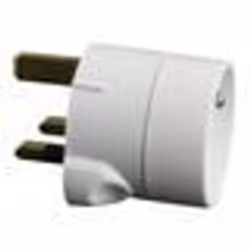 ZENITECH Adaptateur France vers UK blanc