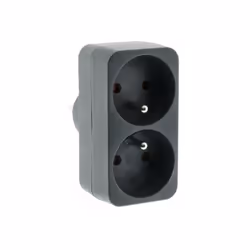Nom du produit : Biplite Marque du produit : ZENITECH Nombre de prises : 2 Couleur : Gris Puissance maximale (en W) : 3680 Ga ...