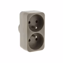 Nom du produit : Biplite Type de produit : Biplite Marque du produit : ZENITECH Nombre de prises : 2 Couleur : Taupe Puissanc ...