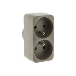 Inotech - Biplite Murale, 2X16A Taupe Zenitech