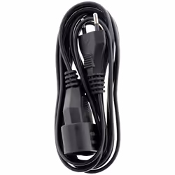 Description générale Rallonge électrique de qualité, idéale pour un usage intérieur. Ce prolongateur noir de 3 mètres vous pe ...