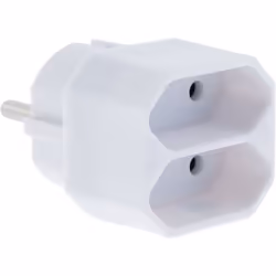 Caractéristiques de l'adaptateur de prise type C - blanc - Zenitech : Modèle : adaptateur de prise Couleur(s) : blanc Existe  ...