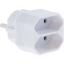 Zenitech - Adaptateur de prise type c - double