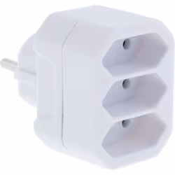 Caractéristiques de l'adaptateur de prise type C - blanc - Zenitech : Modèle : adaptateur de prise Couleur(s) : blanc Existe  ...