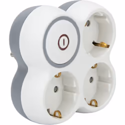 Caractéristiques de la multiprise Schuko Bolea 3x16A + interrupteur - Zenitech : Modèle : multiprise triplite Bolea + interru ...