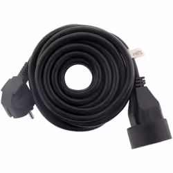 Description générale Ce prolongateur de couleur noire est idéal pour brancher vos appareils électriques. Spécifications techn ...