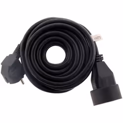 Description générale Ce prolongateur de couleur noire est idéal pour brancher vos appareils électriques. Spécifications techn ...