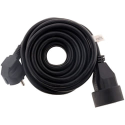 Zenitech - Prolongateur 16A HO5VV-F 3G1,5mm² - Noir 5m