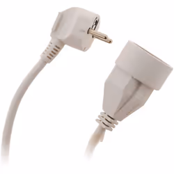 Prolongateur 16A 2P+T HO5VV-F 3G1,5mm² Blanc 10m - Zenitech Prolongateur 16A 2P+T Type: HO5VV-F Nombre de conducteurs: 3G1,5m ...