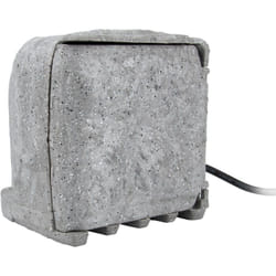 Zenitech - Bloc pierre 4x16A + 2 interrupteurs 1,5m - Gris