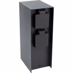 Caractéristiques de la borne de jardin à fixer 3600W - IP44 - noir - Zenitech : Modèle : borne de jardin à fixer Couleur(s) : ...
