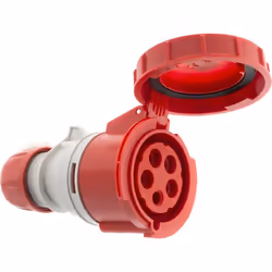 Fiche femelle IEC309 3P+N+T 32A - Zenitech