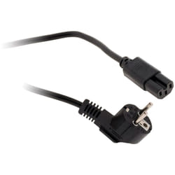 Zenitech - Cordon alimentation ménager HO5RRF 120° 3G1mm² classe 1