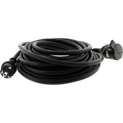 Zenitech - Prolongateur pour chantier HO7RN-F 16A 3G2,5mm² 10m - Noir