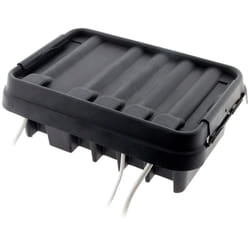 Zenitech - Boîtier de raccordement étanche IP55 - Noir