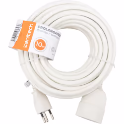 Caractéristiques du prolongateur suisse T12/T13 - H05VV-F 3x1.5mm² - 5/10m Zenitech : Modèle : prolongateur suisse Couleur(s) ...