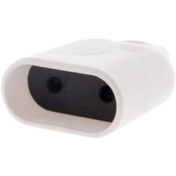 Fiche femelle 2P 6A - Blanc - Zenitech