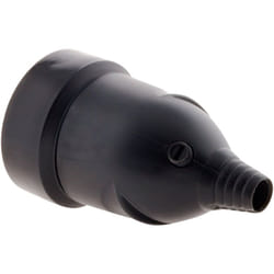 Zenitech - Fiche femelle 16A 2P+T - Noir