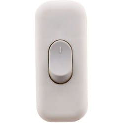 Zenitech - Interrupteur 2A Bipolaire - Blanc