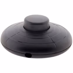 Description générale Interrupteur à pied pour luminaire de couleur noire, idéal pour contrôler l'éclairage de votre maison. F ...