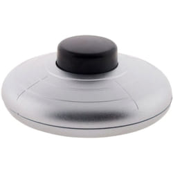 Zenitech - Interrupteur à pied pour luminaire - argent