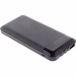 Powerbank compact / Batterie nomade - USB-A/C 10 000 mAh - Smartphone/Tablette - Noir - Zenitech Capacité : 10 000 mAh Compat ...
