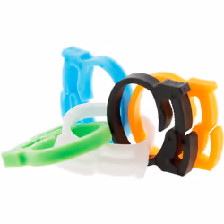 Caractéristiques du lot de 6 clips pour cordons et câbles - Zenitech : Modèle : lot de 6 clips pour cordons et câbles Couleur ...