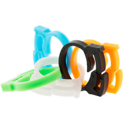 Zenitech - Lot de 6 clips pour cordons et câbles