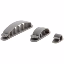 Caractéristiques du lot de 10 fixes et range cordon ou câble (autocollants) - Zenitech : Modèle : lot de 10 fixes et range co ...