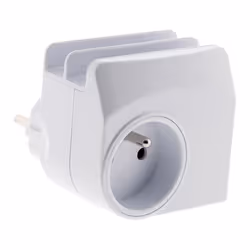 Chargeur 1 prise 16A + 2 USB + micro USB - Zenitech
