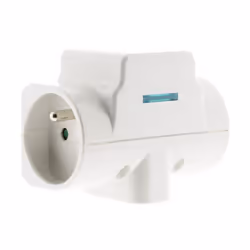 Nom du produit : Triplite Marque du produit : ZENITECH Nombre de prises : 3 Couleur : Blanc Type de pose : A intégrer Puissan ...