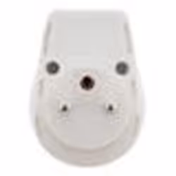 Bloc parafoudre ZENITECH 1 prise simple - sécurité enfant - IP 44