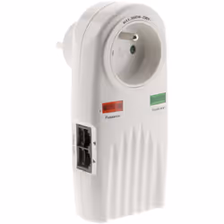 Zenitech - Parafoudre 1 prise Protection téléphone + tv f/f Ø9,52mm (+ 2 raccords sat m/f)
