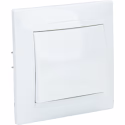 Caractéristiques du permutateur à encastrer Zyna IP20 - blanc - Zenitech : Modèle : permutateur Couleur(s) : blanc Installati ...