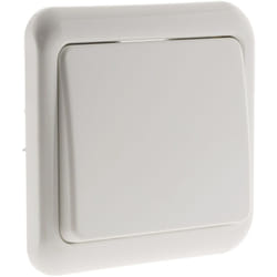 Zenitech - Interrupteur simple Antaria - blanc