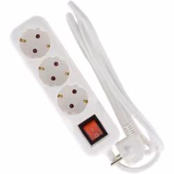 Caractéristiques du bloc multiprise 16A + interrupteur - blanc - Zenitech : Modèle : bloc multiprise Couleur(s) : blanc Type  ...