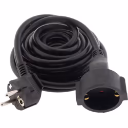 Caractéristiques de la rallonge HO5VV-F 3G1,5mm² - Zenitech : Modèle : rallonge Différents coloris au choix Type de câble : H ...