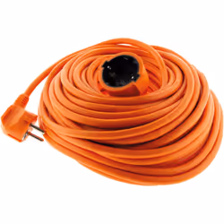 Caractéristiques de la rallonge électrique Schuko 25m - Zenitech : Modèle : rallonge électrique Schuko Couleur(s) : noir ou o ...