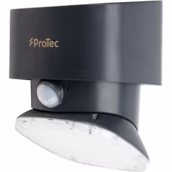 Applique Murale Solaire Led + Détecteur Mouvement Ip54 Gris - Protec - Vue supplémentaire 2