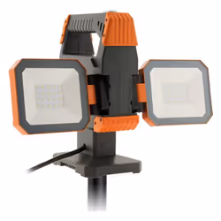 Projecteur de chantier sur trépied 2x15W 2500lm IP54 - Zenitech