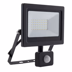 Projecteur LED étanche IP44 2400lm 30W - noir - Elexity