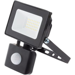 Zenitech - Projecteur led de chantier - Technologie Sensor - 10W 900lm IP65 6500K - Noir