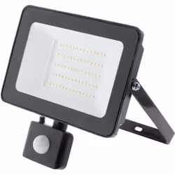Projecteur LED de chantier - Technologie Sensor - 30W 3000Lm IP65 6500K - Noir - A+ - Zenitech Marque : Zenitech Type : Proje ...
