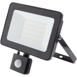 Zenitech - Projecteur led de chantier - Technologie Sensor - 30W 3000lm IP65 6500K - Noir