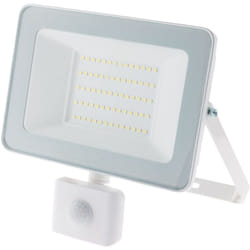 Zenitech - Projecteur led de chantier - Technologie Sensor - 30W 3000lm IP44 6500K - Blanc
