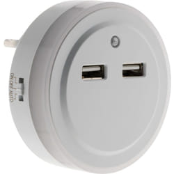 Otio - Veilleuse led automatique avec 2 ports usb