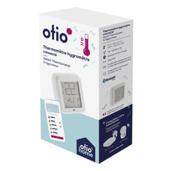 Otio - Thermomètre hygromètre connecté - Alexa et Google Home