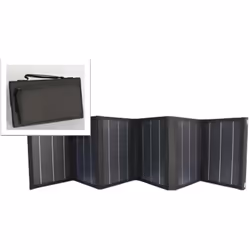 Panneau solaire portatif pliable SolarTec 60 - 60W 18V 3.3A - 6 pans monocristallins - Port USB A/C - Câble DC - Protec Type  ...