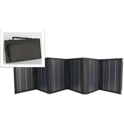 Panneau solaire portatif pliable SolarTec 60 - 60W 18V 3,3A - 6 pans monocristallins - Port usb a/c - Câble dc - Protec